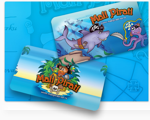 Mali Pirati - štampani materijal