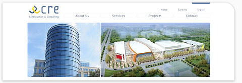 CRE International - Web dizajn