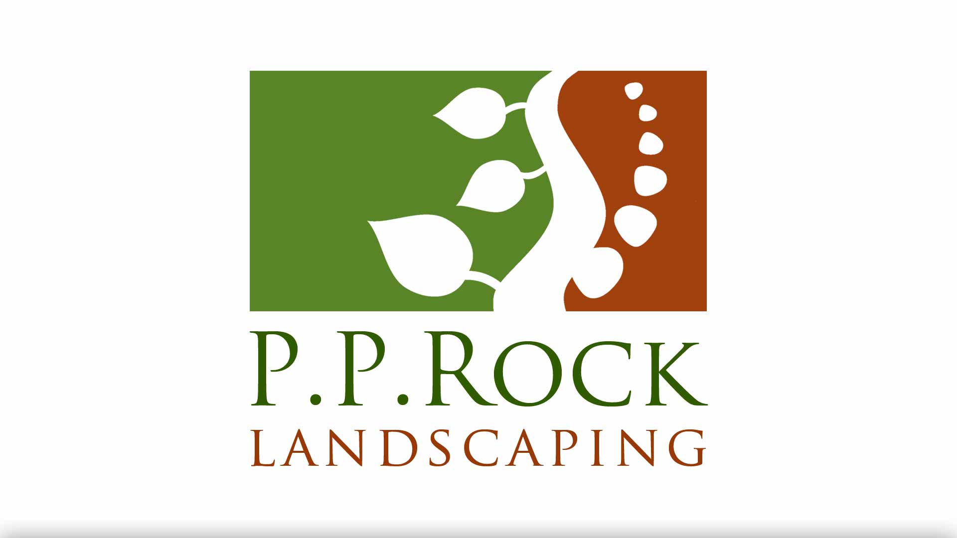 P.P. Rock Landscaping - Logo Design