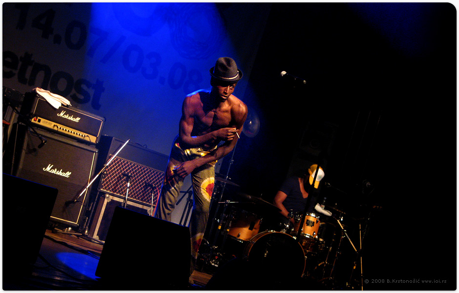 Keziah Jones Live in Belgrade