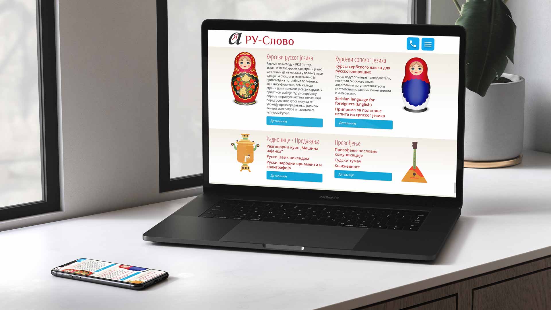 Ru Slovo Website Design and Development