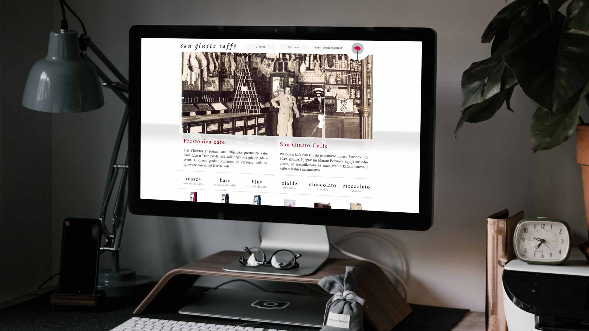 San Giusto Website Design and Development